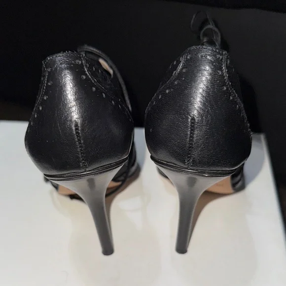 Michael Kors oxford black high heel bootie - Picture 3 of 4